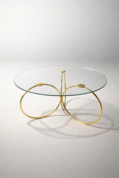 MARZEN HOME GOLD AYAKLI CAM SUNUMLUK