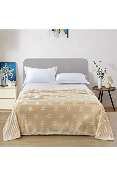 Luna StarFluff Blanket with Stars 200x230 cm - Premium Microfiber Fluffy Blan...