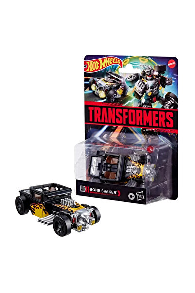 mattel Transformers x Hot Wheels Bone Shaker Action Figure 13 cm