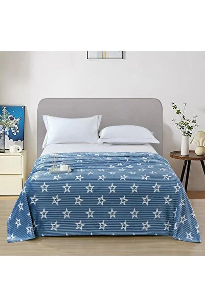 Luna StarFluff Blanket with Stars 200x230 cm - Premium Microfiber Fluffy Blan...