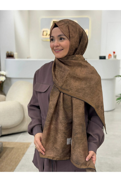 La Boutique Eşarp Güz Yaz Serinliği Organik Bulut Desen Şal