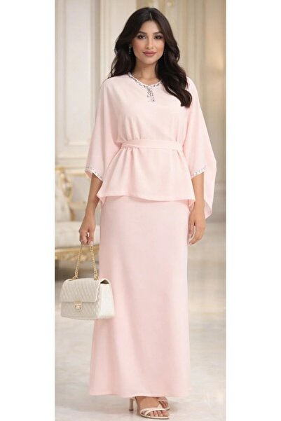 Abad Elegant Turkish dress in pink
