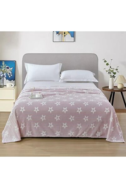 Luna StarFluff Blanket with Stars 200x230 cm - Premium Microfiber Fluffy Blan...
