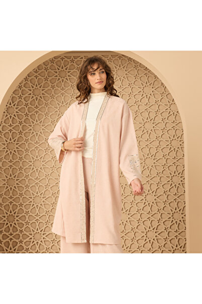 Max Embellished Longline Kimono Shrug