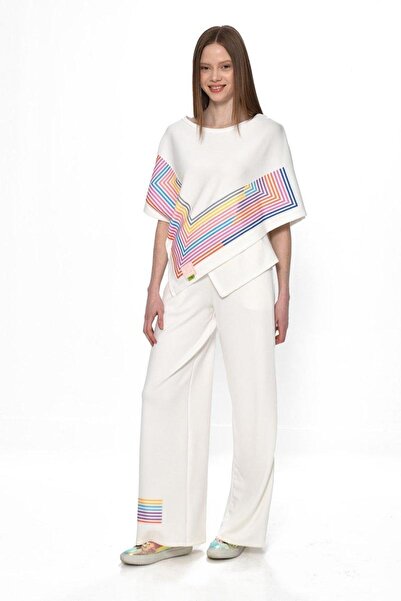 DQMANE Colorful Design Tracksuit Set