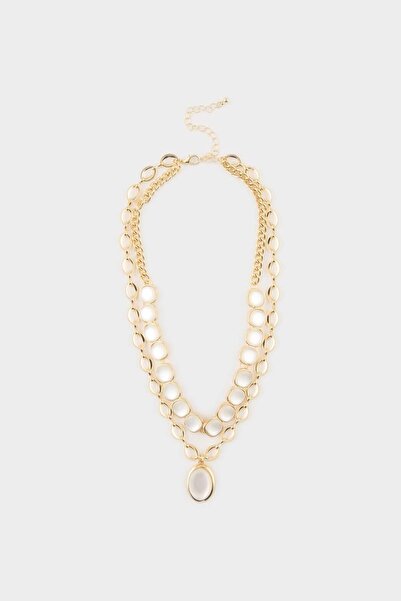 DeFacto Women's 2-Piece Necklace H0830Axns