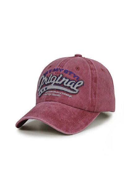 LUCEA Vintage Yıkamalı original Nakışlı Baseball Şapka – Unisex Ayarlanabilir...