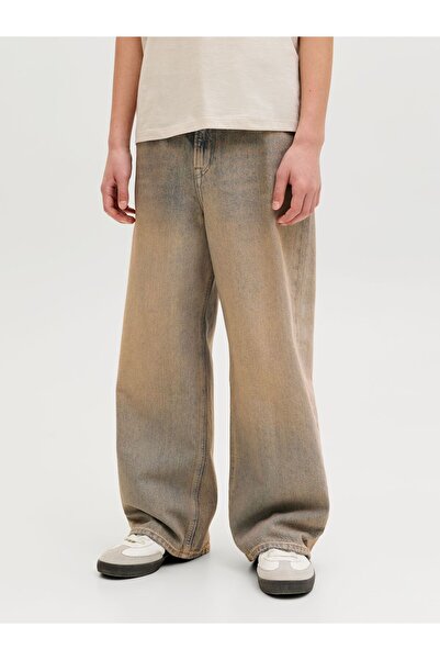 Jack & Jones Junior Wide fit jeans JJIDAVE JJORIGINAL ST 263 LN JNR Wide fit ...