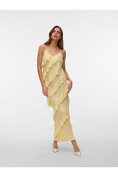 Vero Moda Kleid VMICELYN Langes Kleid