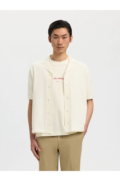 SELECTED Polohemd aus Strick Relaxed Fit