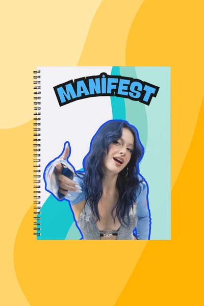 SEKİZELLİİKİ MANİFEST -BASKILI TASARIM DEFTER