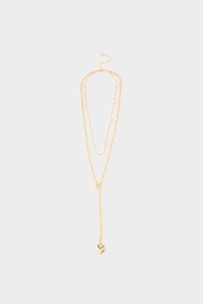 DeFacto Women's 2-Piece Necklace H0827Axns