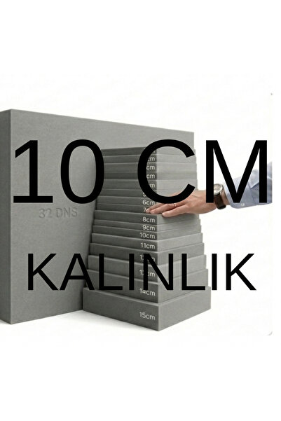 Simidil Design 32 DNS Sert Gri Sünger 60x120 cm Çok Amaçlı Plaka (1-15 cm) 32...