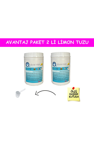 ARI Lucida Clean Limon Tuzu Doğal 2Li Set Avantaj Paket