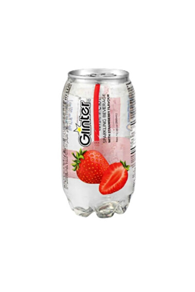 Glinter Çilek aromalı gazlı içecek 350 ml
