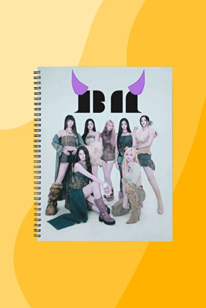SEKİZELLİİKİ BABY MONSTER -BASKILI TASARIM DEFTER