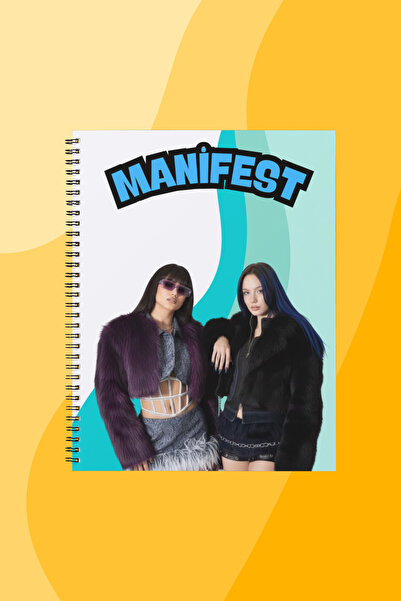 SEKİZELLİİKİ MANİFEST -BASKILI TASARIM DEFTER