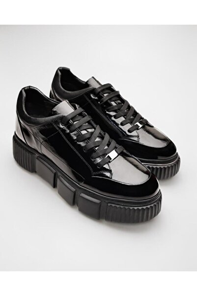 İBAY PATENT BLACK VELAR Erkek Deri Ayakkabı – Şık ve Rahat