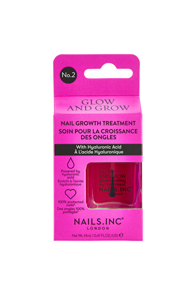 Nails Inc علاج كي تي جلو آند جرو لنمو الأظافر
