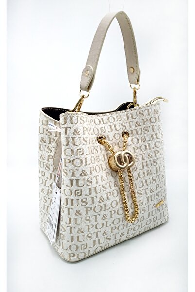 ÇANTAM GELSİN Just Polo Women's 3-Compartment Adjustable Long Strap Handbag a...