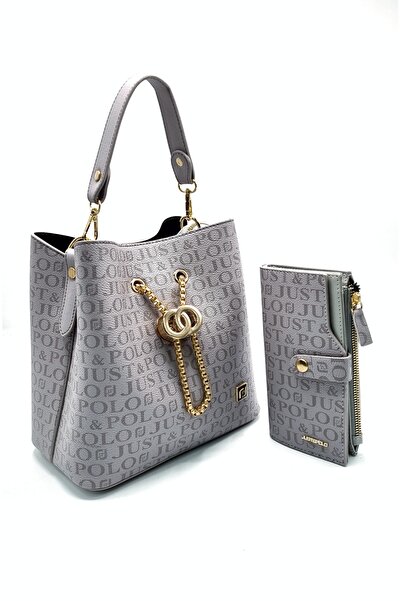 ÇANTAM GELSİN Just Polo Women's 3-Compartment Adjustable Long Strap Handbag a...