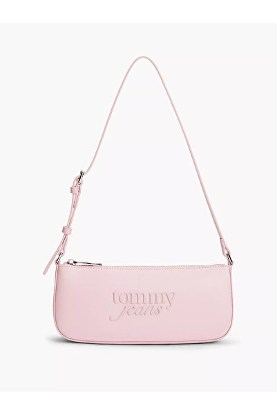 Tommy Hilfiger حقيبة نسائية بشعار منقوش مكونة من حمالات قابلة للتعديل قطع بال...
