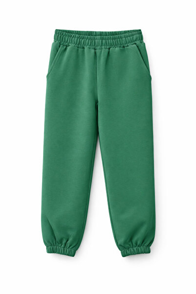 BALKABAĞI Verde de tranziție basic Pantaloni de trening confortabili, obișnui...
