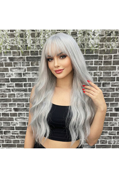 Marpessa Luxline Serisi - Kahküllü Su Dalgası Uzun Fiber Sentetik Peruk