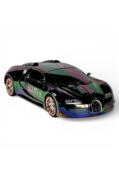 ALBADER Remote Control Transformer Car Robot, 360° Stunt RC Toy Car with Ligh...