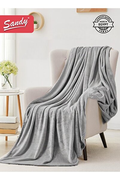 Sandy Lightweight Bedding Blanket, Single Size 220x170cm, High Quality Soft A...