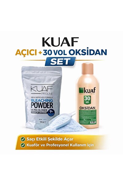 Kuaf Toz Açıcı Oryal 500 gr 30 Volume Oksidan 1000 ml