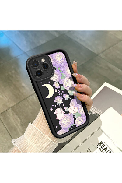 ucuc حافظة سيليكون سوداء متوافقة مع هاتف iPhone 11 Pro Max، مقاومة للصدمات، م...