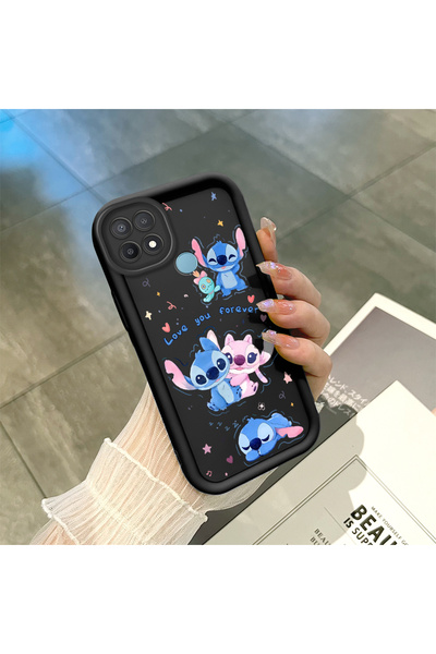 ucuc Oppo A15/A15S Uyumlu Siyah Silikon Kılıf Darbeye Dayanıklı Kamera Koruma...