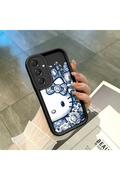 ucuc Samsung Galaxy A16 4G/5G Compatible Black Silicone Case Shockproof Camer...