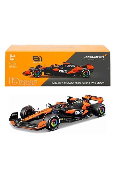 oyuncak vitrinim سيارة سباق فورمولا 1 ماكلارين MCL38 لمدورة ميامي الكبرى 2024...