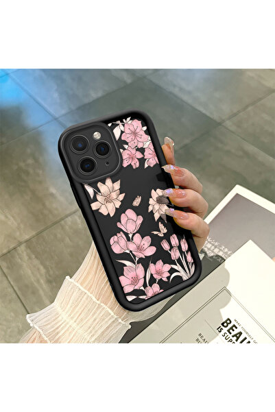 ucuc حافظة سيليكون سوداء متوافقة مع هاتف iPhone 11 Pro Max، مقاومة للصدمات، م...