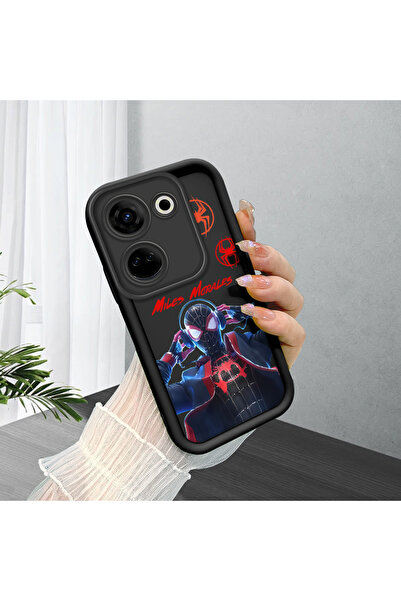 ucuc حافظة سيليكون سوداء متوافقة مع هاتف Tecno Camon 20 Pro 4G(CK7n) مقاومة ل...