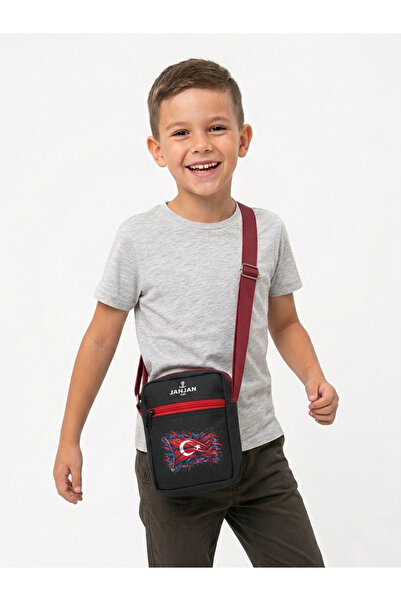 JANJAN Geantă de mână și de umăr pentru băieți geantă SI, Geantă de sărbătoar...