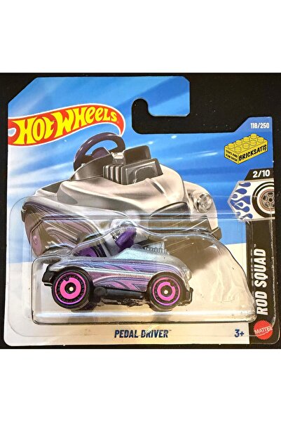 HOT WHEELS عربة أحادية المقعد بدواسة تحكم JJJ77 (رود سكواد)