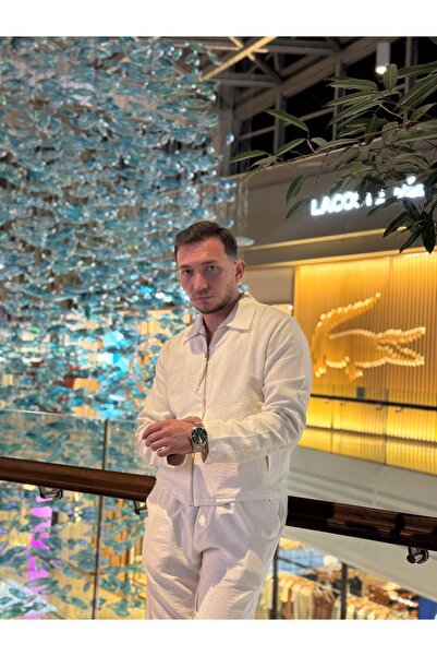 marrachech Dokulu Fermuarlı Ceket