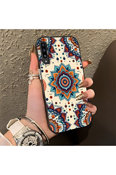 Hontinga حافظة هاتف سامسونج جالاكسي A50s متوافقة مع الحواف السيليكونية الصلبة...