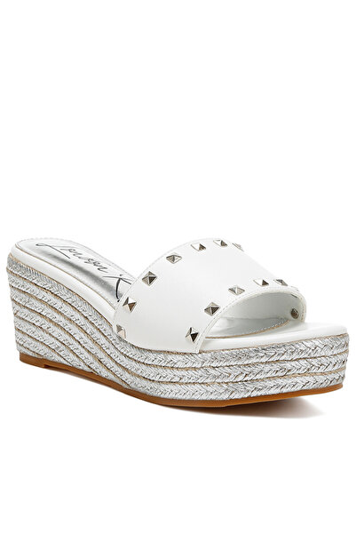 london Rag Women Slip On Espadrilles in White