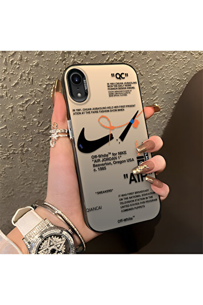 Hontinga iPhone Xr Compatible Silicone Edge Hard Back Anti-Fall Phone Case Ai...