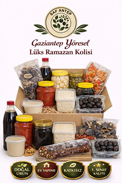 safantep Gaziantep Yöresel Ultra Ramazan Kolisi Doğal Yöresel Ürünler Ev Lezzeti