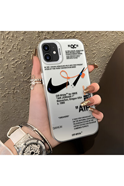 Hontinga iPhone 12 Compatible Silicone Edge Hard Back Anti-Fall Phone Case Ai...