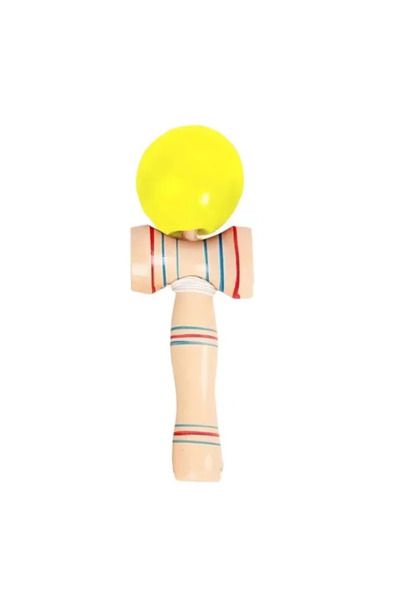 ABYZ Kendama profesională din lemn cu 2 cupe, 19x6,5 cm, model pentru jocuri ...