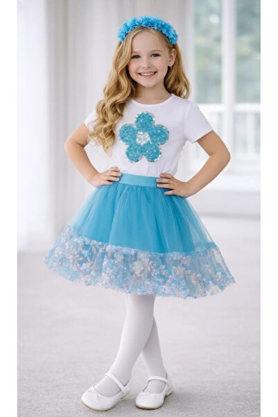 BLACK SWALLOW Дівчача 23 квітня 29 жовтня Святкове вбрання Футболка з коротки...