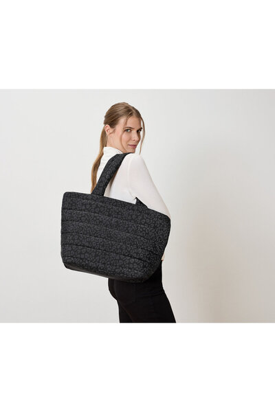 Tchibo Women's Shopper Bag , Leopard