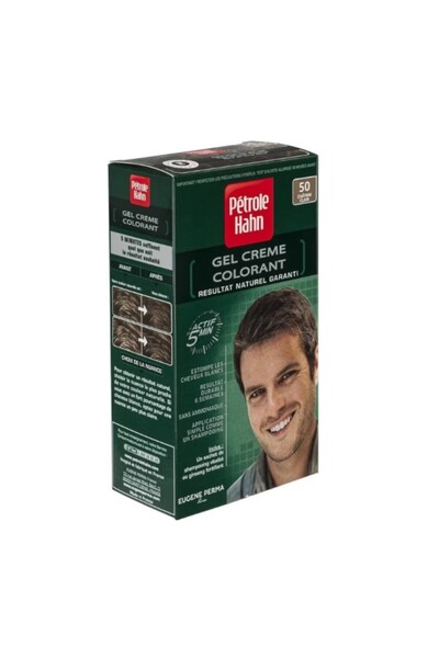 PETROLE HAHN Vopsea de Par pentru Barbati Petrole Hahn, Nr. 50 Light Brown, 3...