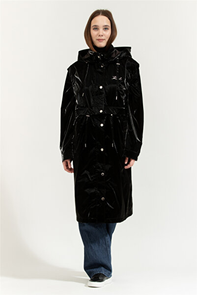 Karl Lagerfeld Transformable Coat Kadın Mont